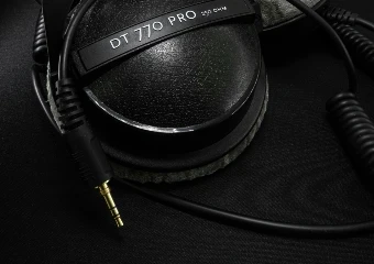 DT770 Kopfhörer im Tonstudio