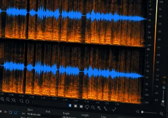 RC Izotope software im Tonstudio